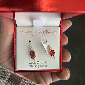 Sterling silver earrings